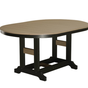 44 Inch Oblong Table
