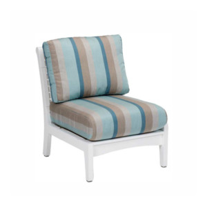 Poly Classic Terrace Center Armless Chair