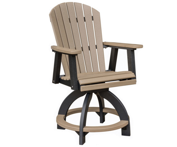 Comfo Back Swivel Counter Chair