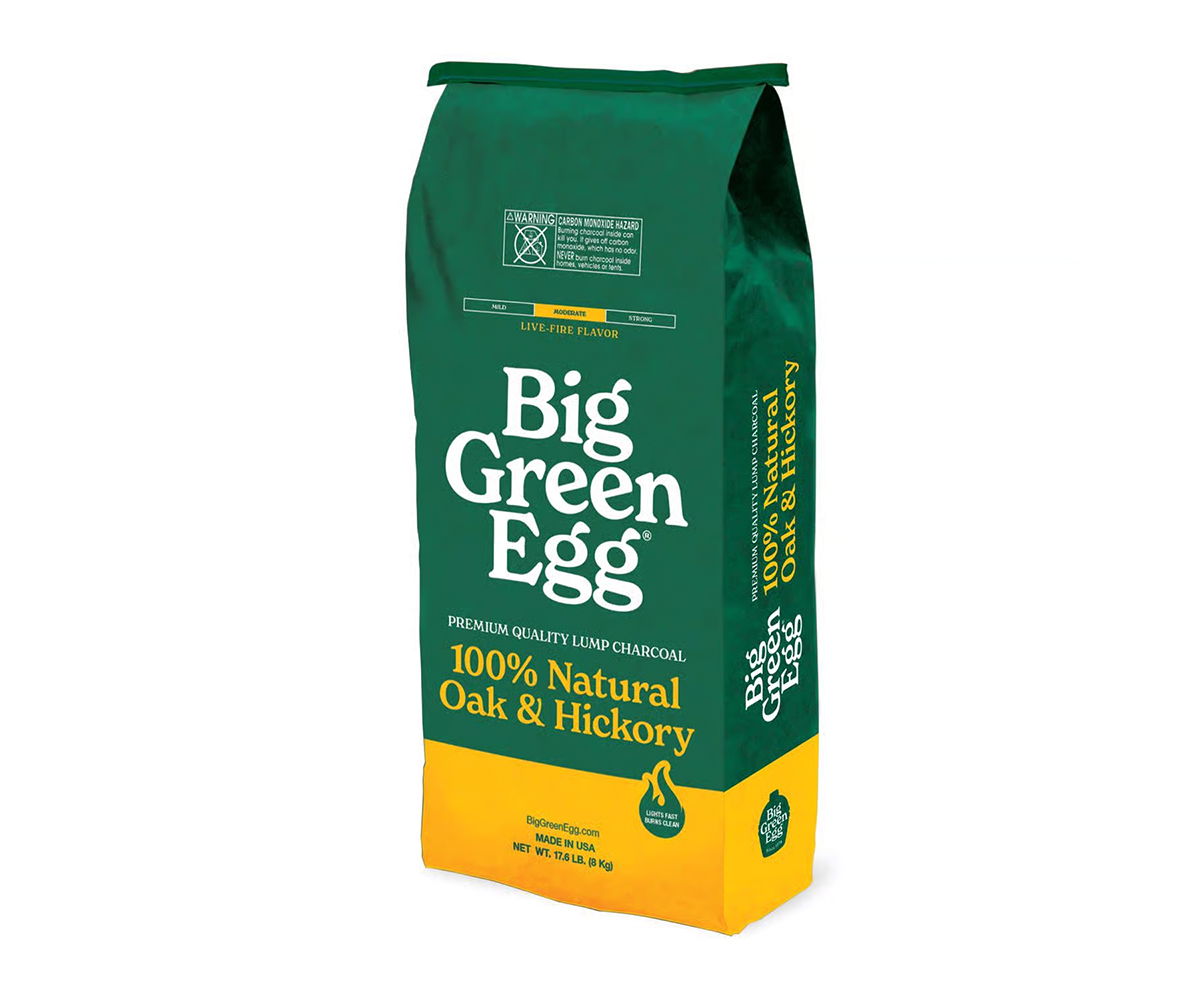 Big Green Egg 100% Natural Lump Charcoal Oak & Hickory
