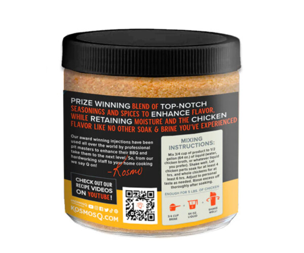 Kosmos Q Chicken Soak - Brine - Image 3