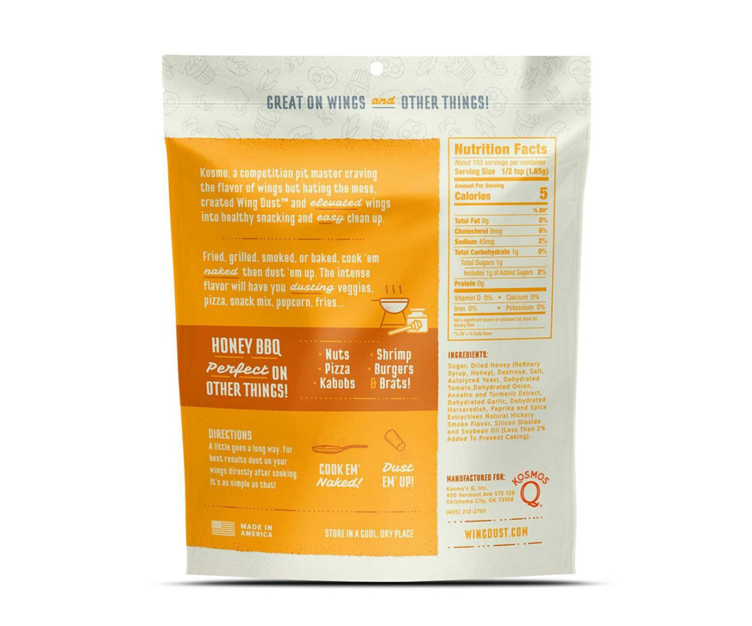 Kosmos Q Honey BBQ Wing Seasoning COALWAY
