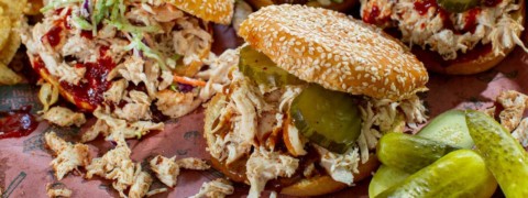 Smoked Chicken Sandwiches