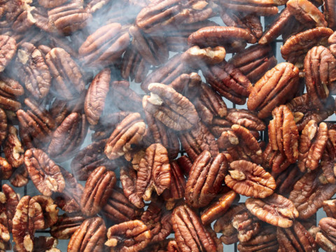 Roasted Masala Spiced Pecans Recipe