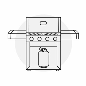 propane gas grill