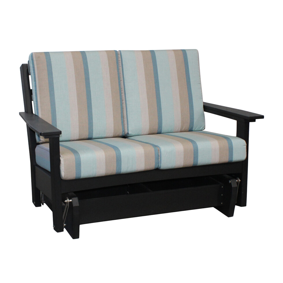 Cushion Loveseat Glider COALWAY