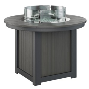 Donoma 44" Round Dining Fire Table