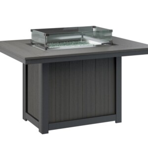 Donoma 42"x54" Rectangular Dining Fire Table