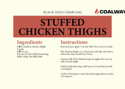 Stuffed Chicken Thighs Recipe