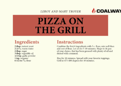 Pizza On The Grill Recipe
