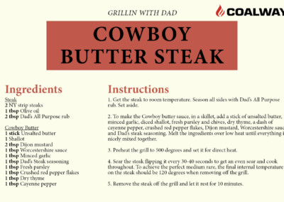Cowboy Butter Steak Recipe