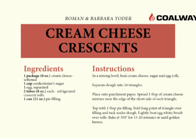 Cream Cheese Crescents Recipe