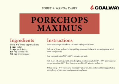 Porkchops Maximus Recipe
