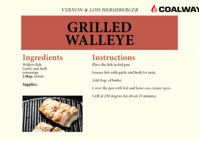 Grilled Walleye Recipe