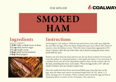 Smoked Ham Recipe