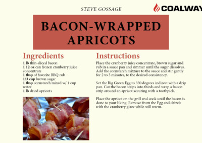 Bacon Wrapped Apricots Recipe