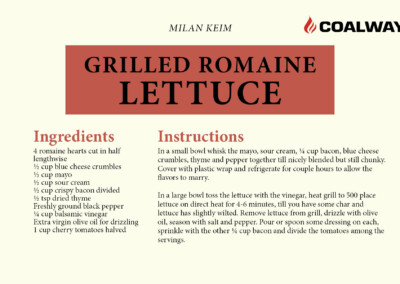 Grilled Romaine Lettuce Recipe