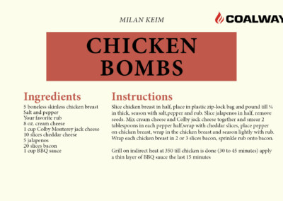 Chicken Bombs Recipe