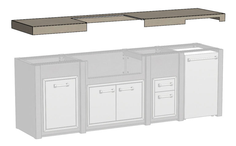 108 Outdoor Kitchen Countertop Explode fade 768x476 1
