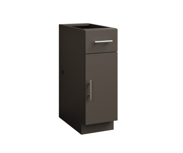 1 Drawer 1 Door Cabinet – 12″W