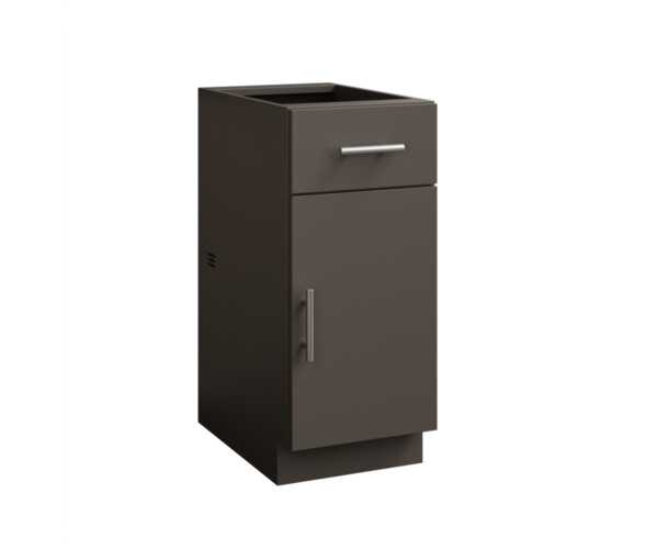 1 Drawer 1 Door Cabinet – 15″W