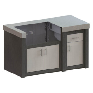 Stoll 62" Outdoor Kitchen Island