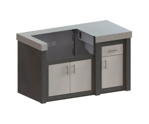 Stoll 62" Outdoor Kitchen Island