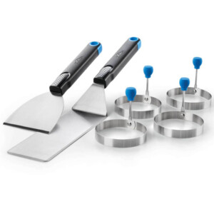 Napoleon Breakfast Toolset with 4 Egg Rings