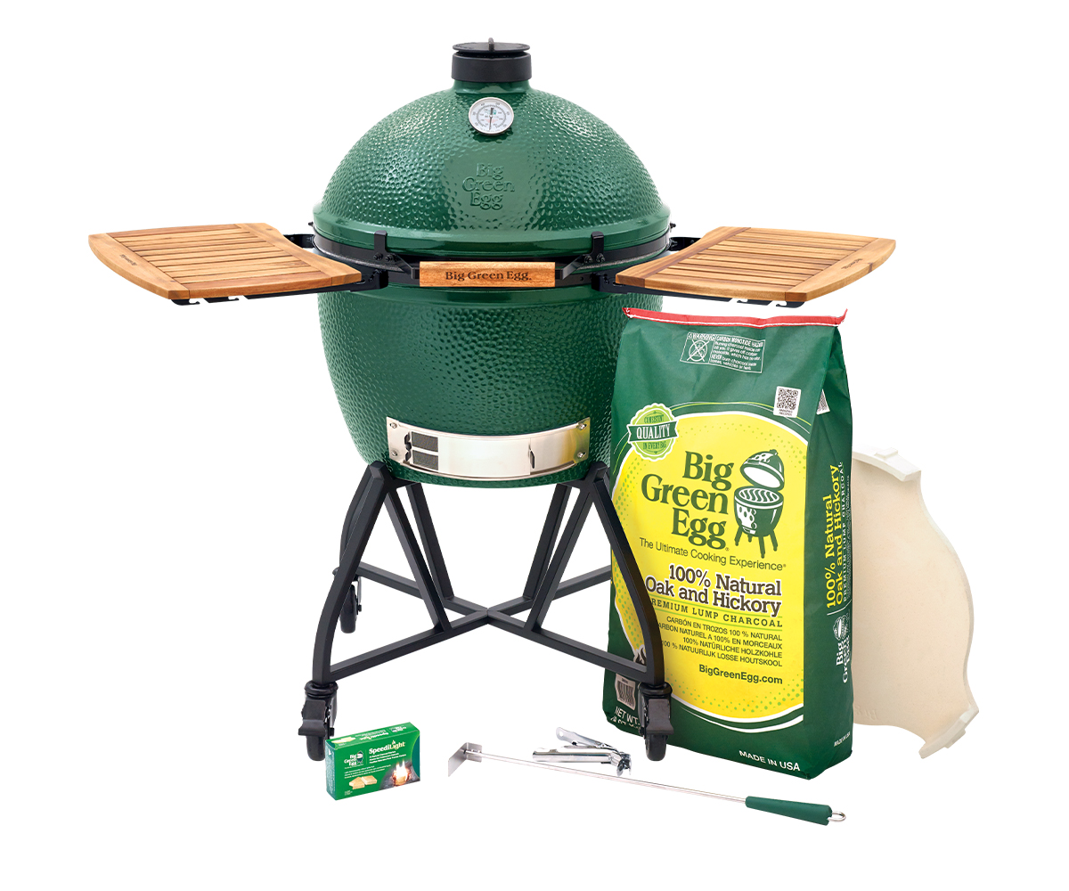 Large Big Green Egg Deluxe Package
